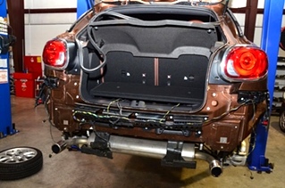 MINI Cooper Bike Rack and Hitch Install