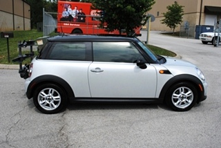 MINI Cooper Bike Rack and Hitch Install