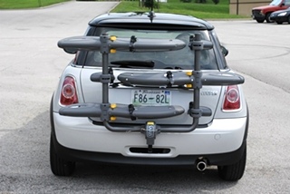 MINI Cooper Bike Rack and Hitch Install